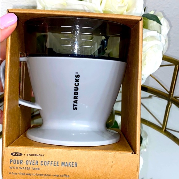 OXO+Starbucks Pour Over Coffee Maker w/ Water Tank ☕️ - Picture 2 of 7
